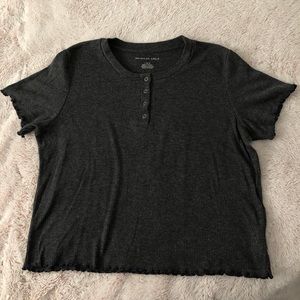 American Eagle Ribbed Top